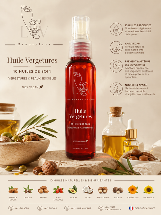 Huile vergeture